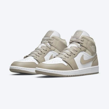 Air Jordan 1 Mid "Linen" 554724-082