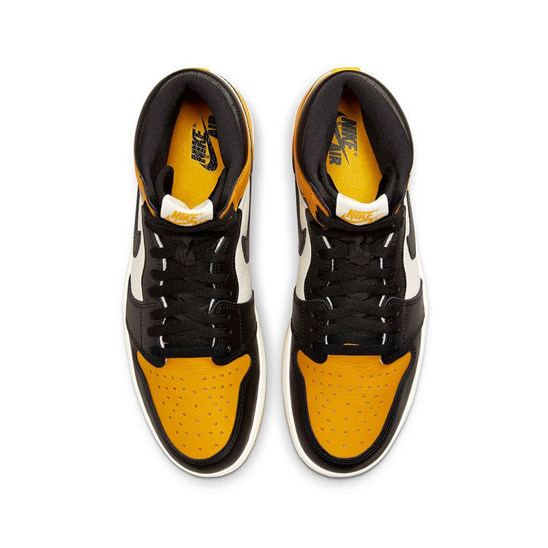 jordan 1 high yellow toe taxi