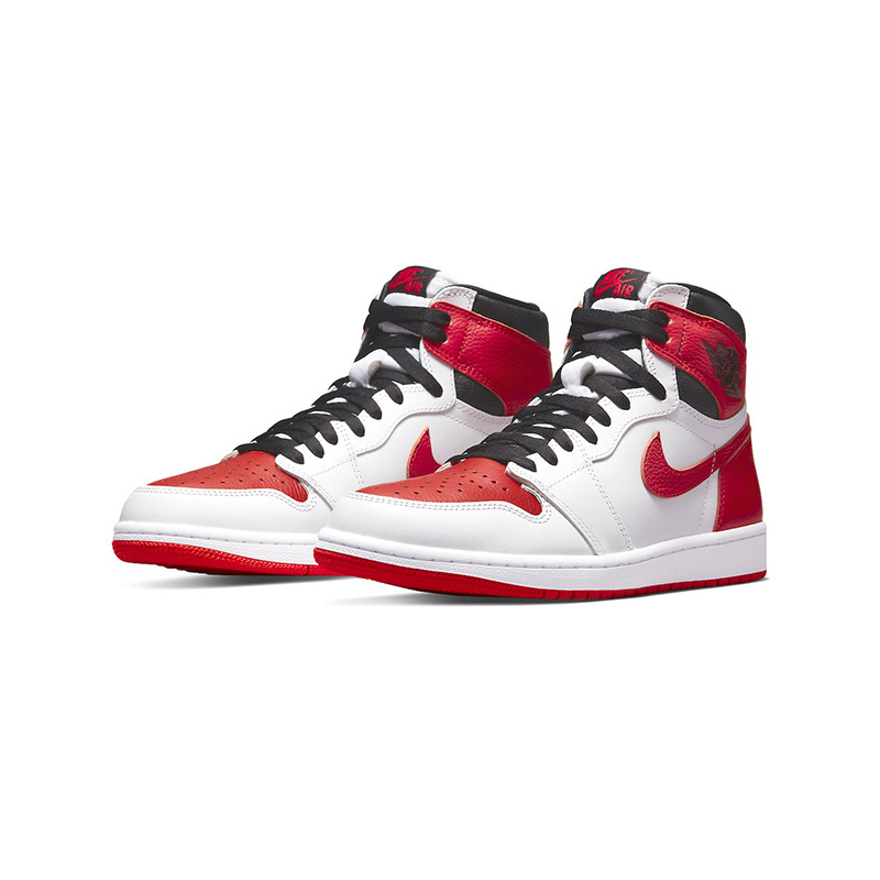 Air Jordan 1 レトロ ハイ OG ヘリテージ555088-161 Nike Air Jordan 1 Retro High OG Heritage White Red 555088