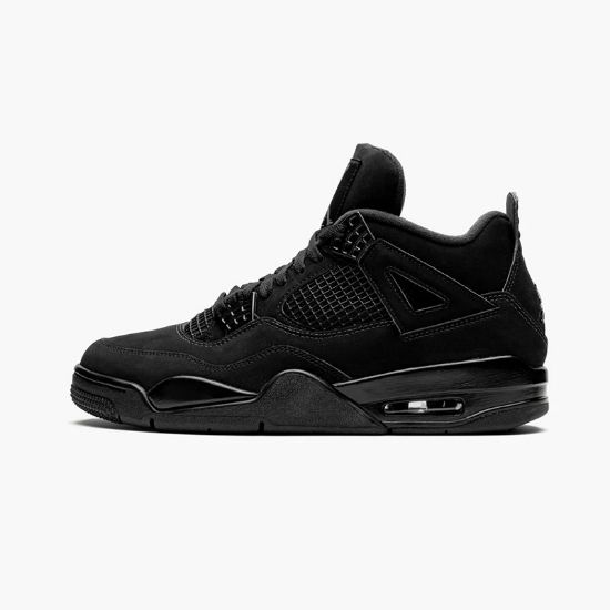 retro 4 cat black