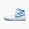 Wmns Air Jordan 1 Mid "UNC" BQ6472-114