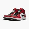 Air Jordan 1 Mid "Chicago Black Toe" 554724-069