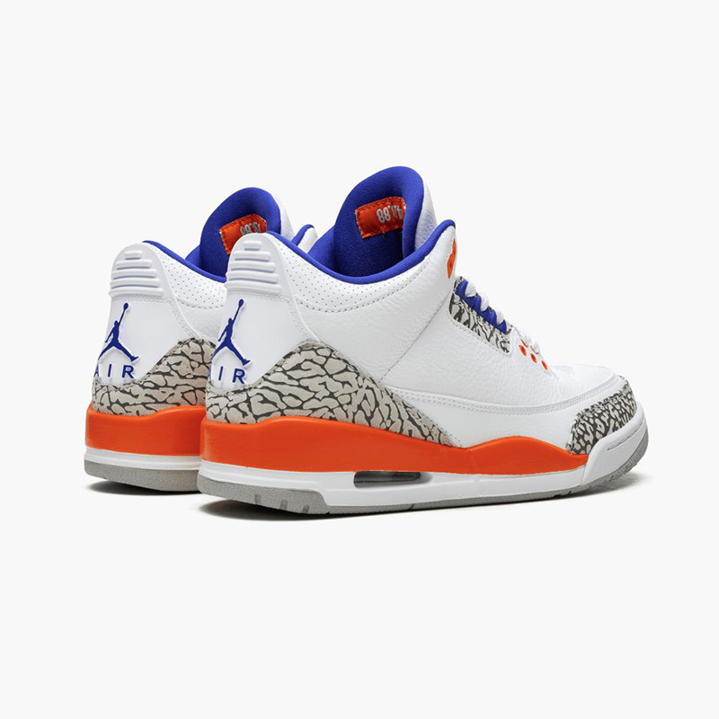 jordan 3 retro knicks men's shoe