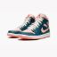  Wmns Air Jordan 1 Mid "Dark Teal Green" BQ6472-308