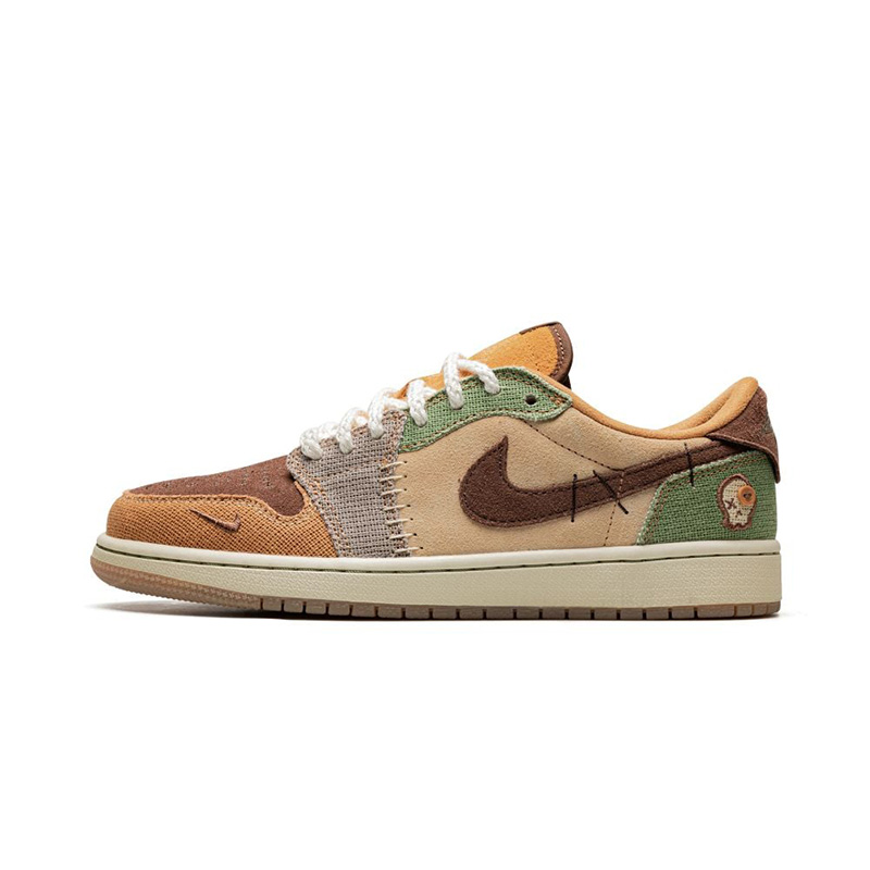Zion Williamson x Air Jordan 1 Retro Low OG "Voodoo" DZ7292-200 - MeetIDEA