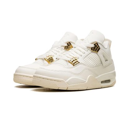 Women's Air Jordan 4 Retro "Metallic Gold" AQ9129-170